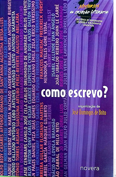 Livro Como Escrevo ? Autor Brito,josé Domingos de (2006) [usado]