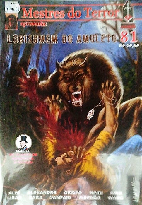Gibi Mestres do Terror #81 Autor Vários (2024) [novo]