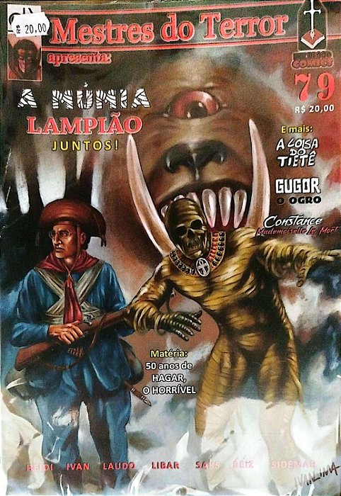 Gibi Mestres do Terror #79 Autor Vários (2024) [novo]