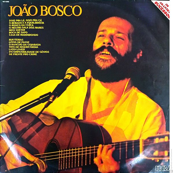 Disco de Vinil João Bosco - os Grandes Sucessos Interprete João Bosco (1982) [usado]