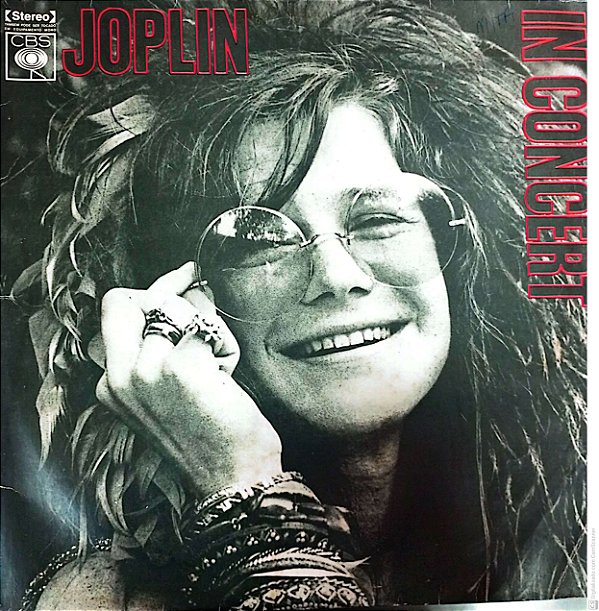 Disco de Vinil Joplin In Concert Album com Dois Vinis Interprete Janis Joplin (1972) [usado]
