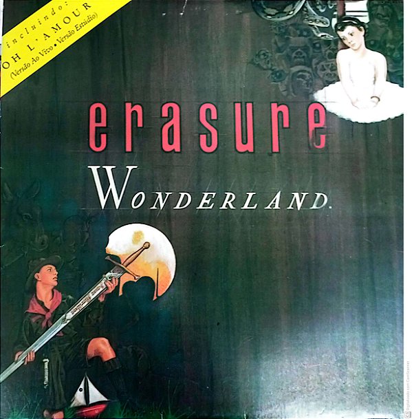 Disco de Vinil Erasure - Wonderland Interprete Erasure (1986) [usado]