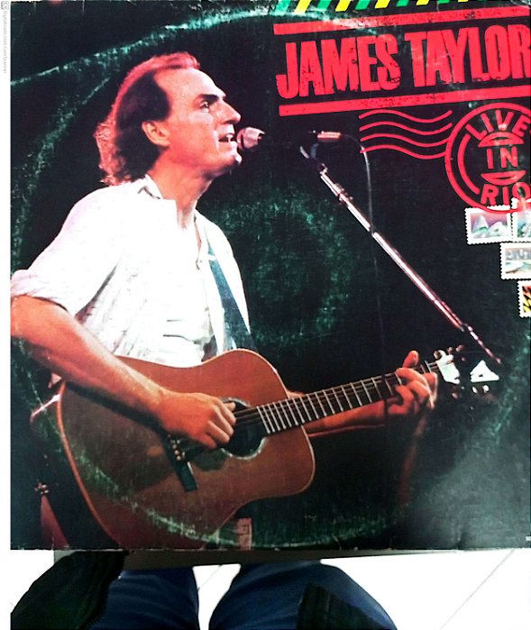 Disco de Vinil James Taylor - Live In Rio Interprete James Taylor (1986) [usado]