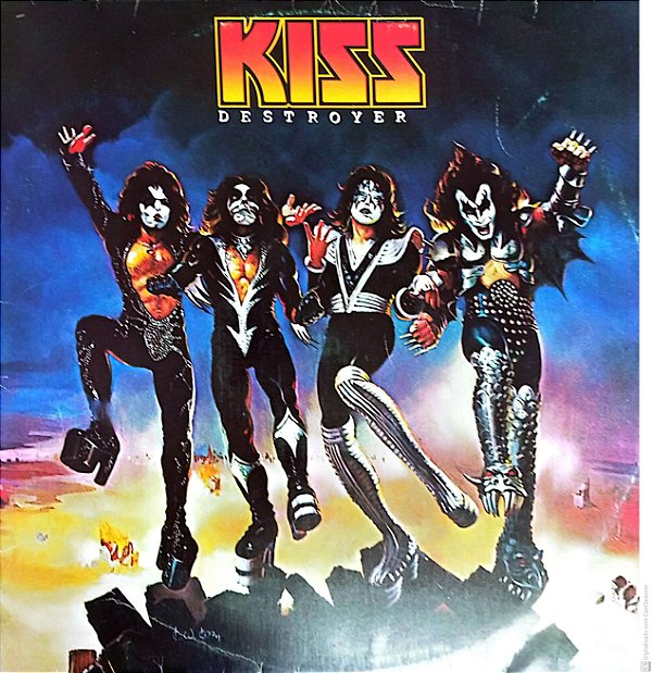 Disco de Vinil Kiss - Destroyer Interprete Kiss (1981) [usado]