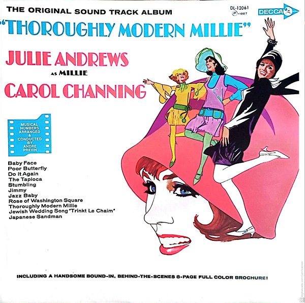 Disco de Vinil Thoroughly Modern Millie Interprete Julie Andrews ,as Mille e Carol Chaning [usado]