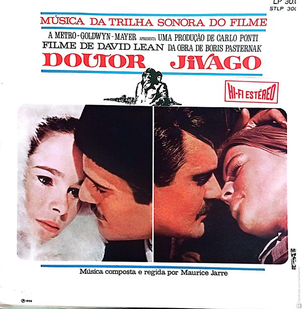 Disco de Vinil Doutro Jivago Interprete Maurice Jarre (1966) [usado]