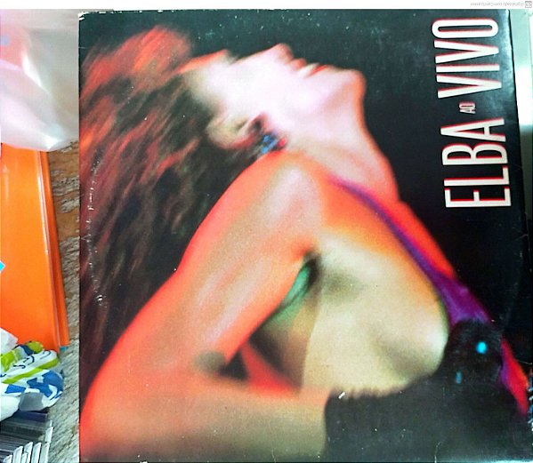 Disco de Vinil Elba ao Vivo Interprete Elba Ramalho (1989) [usado]