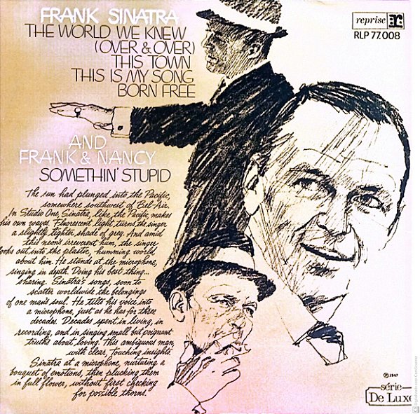 Disco de Vinil Frank Sinatra - The World We Knew Interprete Frank Sinatra (1987) [usado]