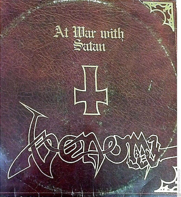 Disco de Vinil Venom - At Mar With Satan Interprete Venom (1986) [usado]