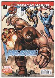Gibi Geração Marvel - Vingadores #7 Formatinho Autor (2007) [usado]