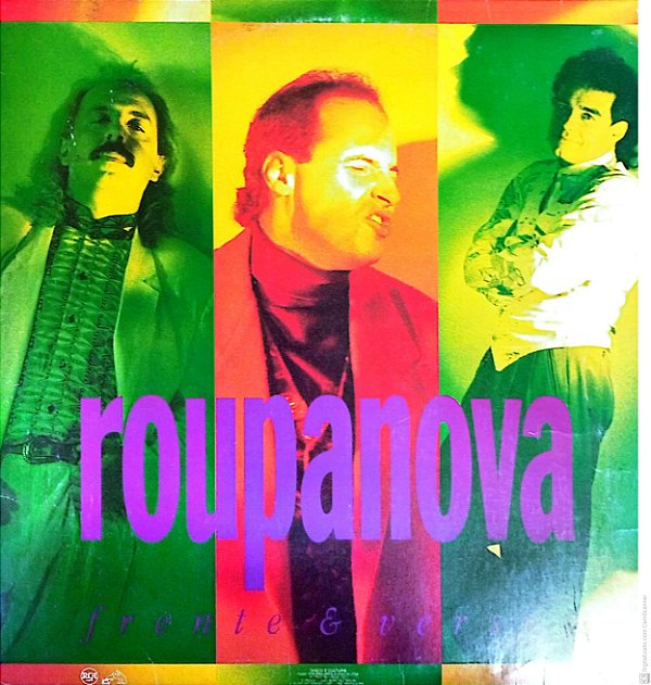 Disco de Vinil Roupa Nova - Frente e Versos Interprete Roupa Nova [usado]