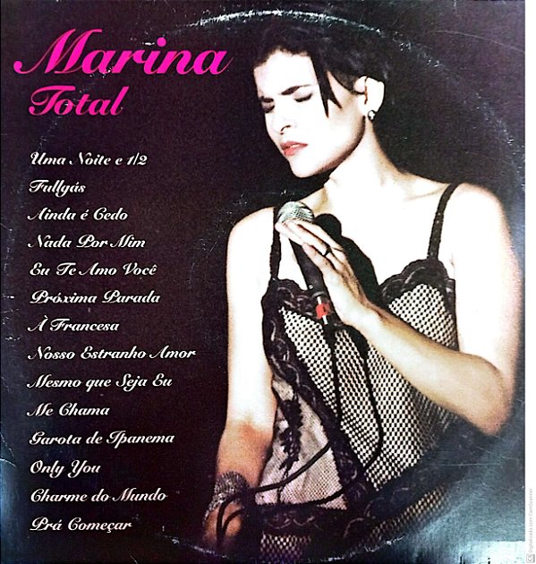 Disco de Vinil Marina Total Interprete Marina (1994) [usado]