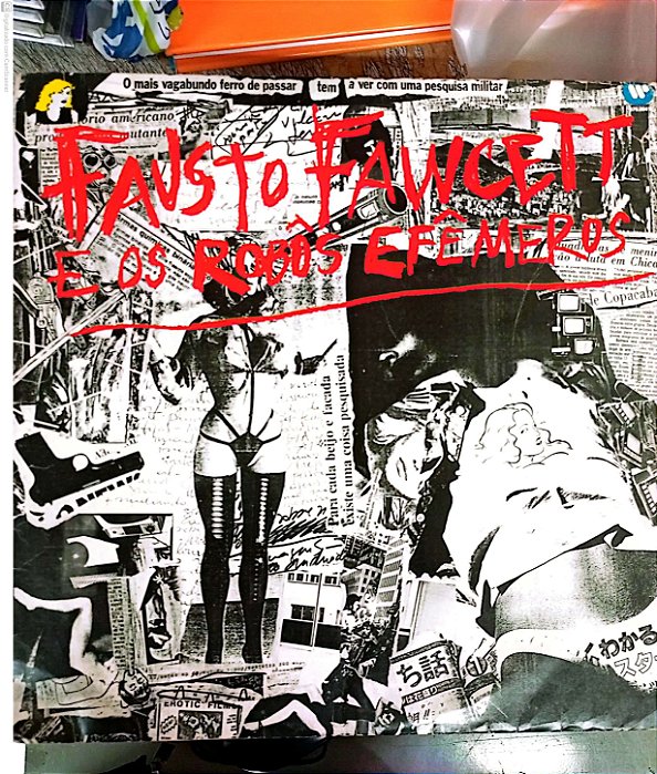 Disco de Vinil Fausto Fancett e os Robos Efemeros Interprete Fausto Fancett e os Robos Efemeros (1987) [usado]