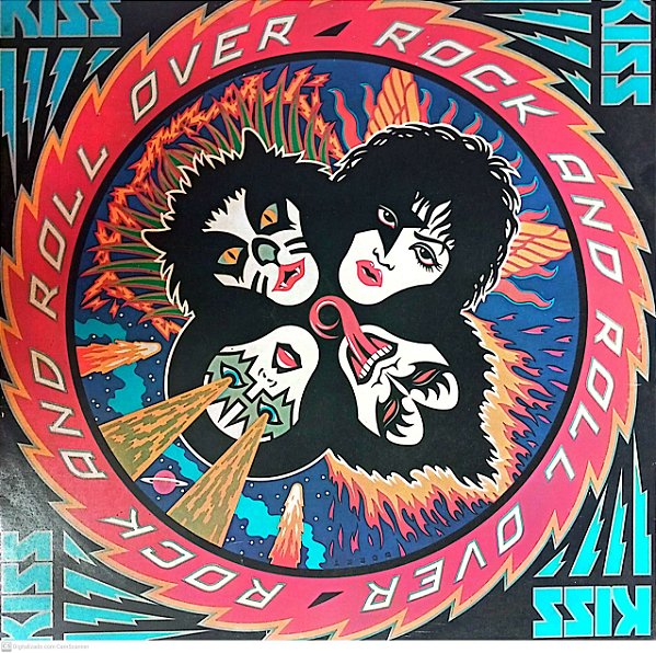 Disco de Vinil Kiss - Rock And Roll Over Interprete Kiss (1981) [usado]