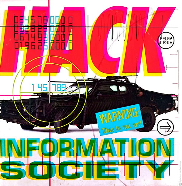 Disco de Vinil Hack - Information Society Interprete Information Society (1990) [usado]