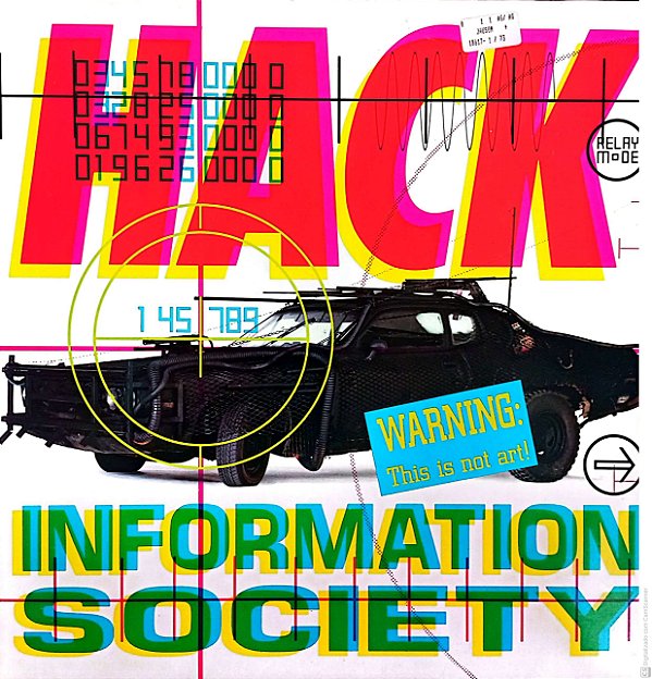 Disco de Vinil Hack Information Society Interprete Information Socyety (1990) [usado]