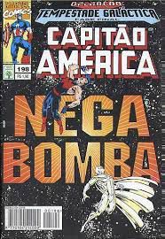 Gibi Capitão América #198 Formatinho Autor (1995) [usado]