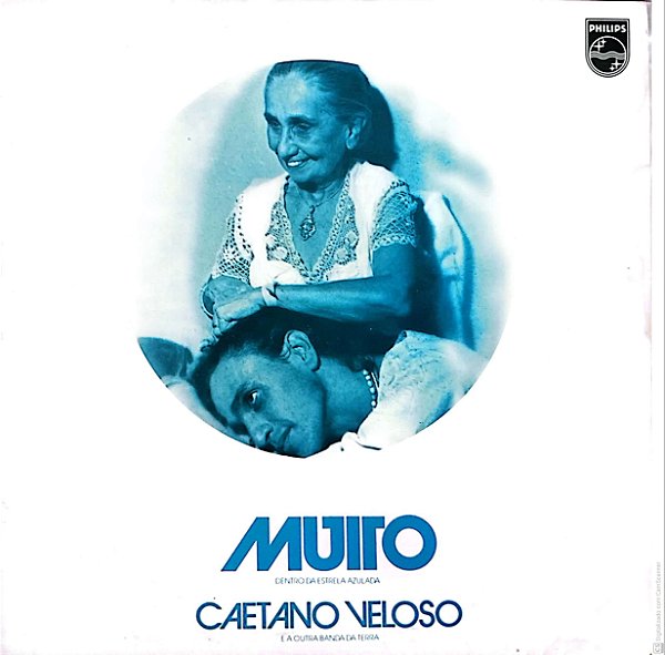 Disco de Vinil Muito (dentro da Estrela Azulada) Interprete Caetano Veloso (1978) [usado]