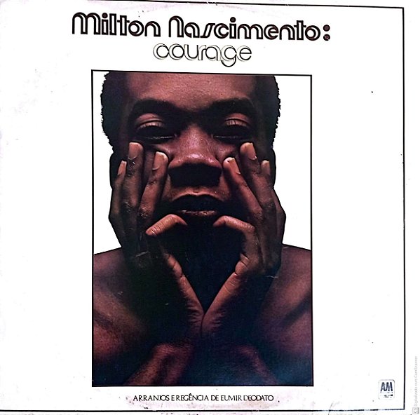 Disco de Vinil Milton Nascimento - Courage Interprete Milton Nascimento [usado]