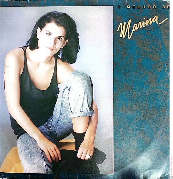Disco de Vinil o Melhor de Marina Interprete Marina (1988) [usado]