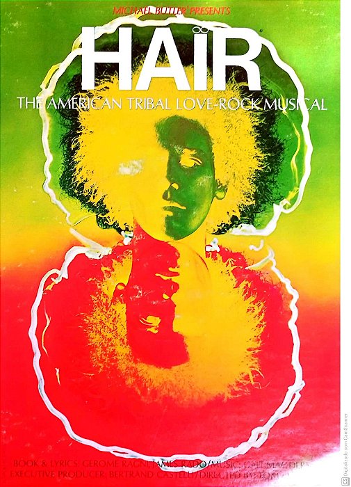 Disco de Vinil Hair -the América Triball Love - Rock Musical Interprete Hair [usado]