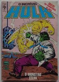 Gibi o Incrivel Hulk #37 Formatinho Autor (1986) [usado]