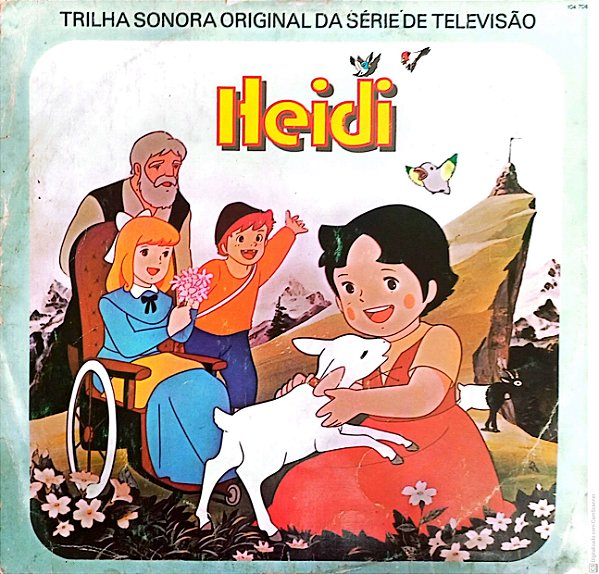 Disco de Vinil Heidi - Trilha Original da Serie da Televisão Interprete Marcelo Duran e Convidados (1980) [usado]