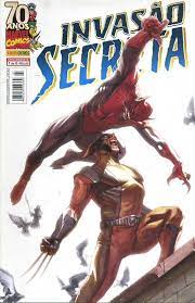 Gibi Invasão Secreta #7 Autor (2009) [usado]
