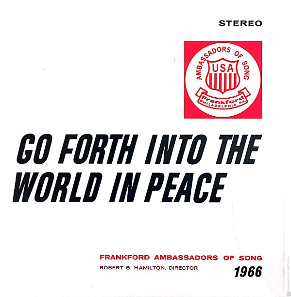 Disco de Vinil The Frankford - Ambassadors Of Song Interprete The Frankford (1966) [usado]