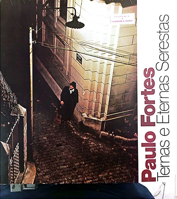 Disco de Vinil Paulo Fortes - Ternas e Eternas Serestas Interprete Paulo Fortes (1980) [usado]