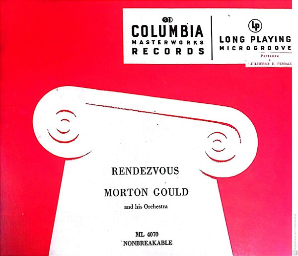 Disco de Vinil Rendezvous Interprete Morton Gould And His Orquestra [usado]