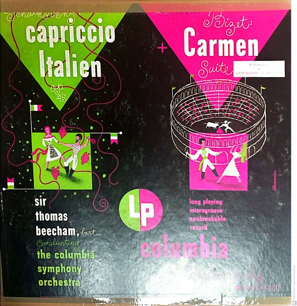 Disco de Vinil Bizet - Carmen Suite Interprete Columbia Symphony Orchestra [usado]