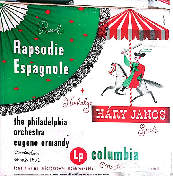 Disco de Vinil Ravel ; Rapsodie Espagnole Interprete The Philadelphia Orchestra [usado]