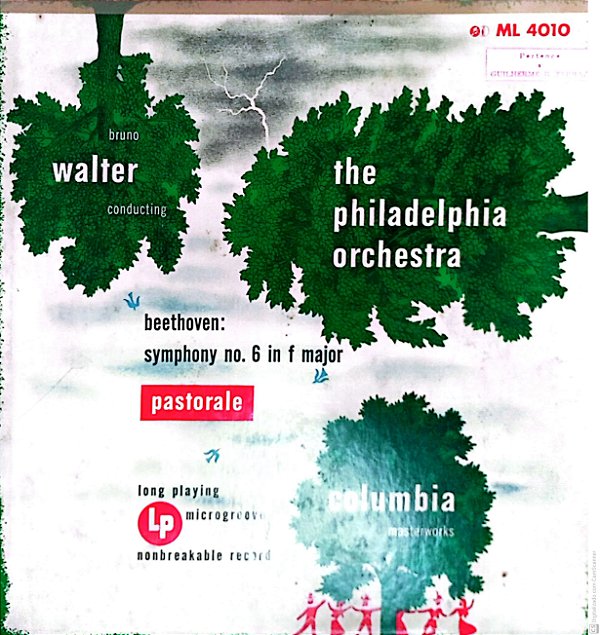 Disco de Vinil Symphony Nº 6 In F Maior ,op.68 Interprete The Philadelphia Orchestra [usado]