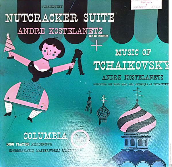 Disco de Vinil Nutcracker Suite Interprete André Kostelanetz And Robin Hood Dell Orchestra [usado]
