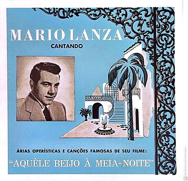 Disco de Vinil Mario Lanza - Cantando Interprete Mario Lanza e Orquestra [usado]