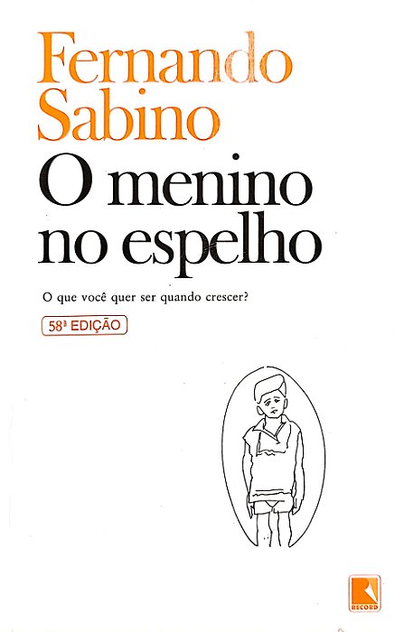 Livro o Menino no Espelho Autor Sabino, Fernando (2001) [usado]