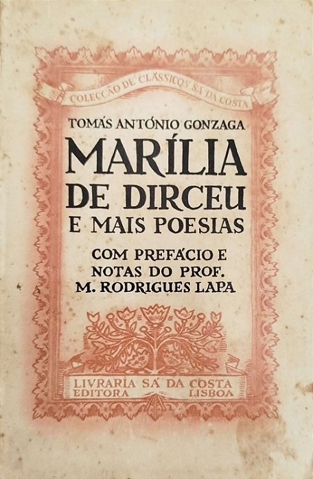 Livro Marília de Dirceu e Mais Poesias Autor Gonzaga, Tomás António (1944) [usado]