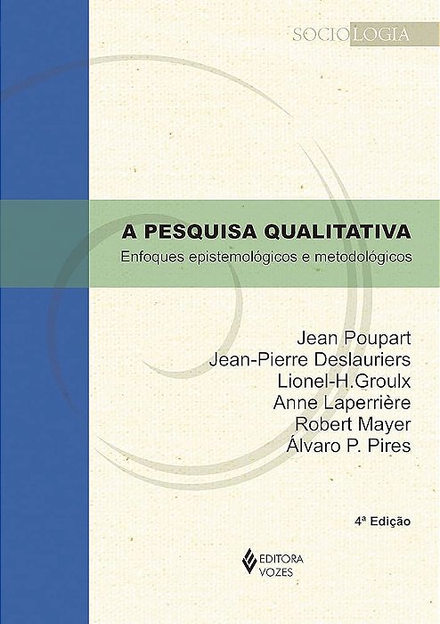 Livro a Pesquisa Qualitativa: Enfoques Epistemológicos e Metodológicos Autor Vários Autores (2021) [usado]