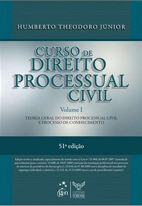 Livro Curso de Direito Processual Civil - Volume 1 Autor Júnior, Humberto Theodoro (2010) [usado]