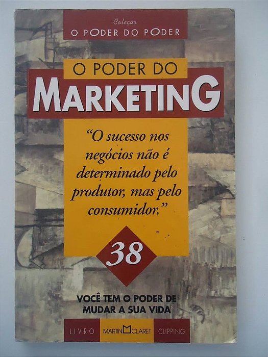 Livro o Poder do Marketing Autor Desconhecido (1998) [seminovo]