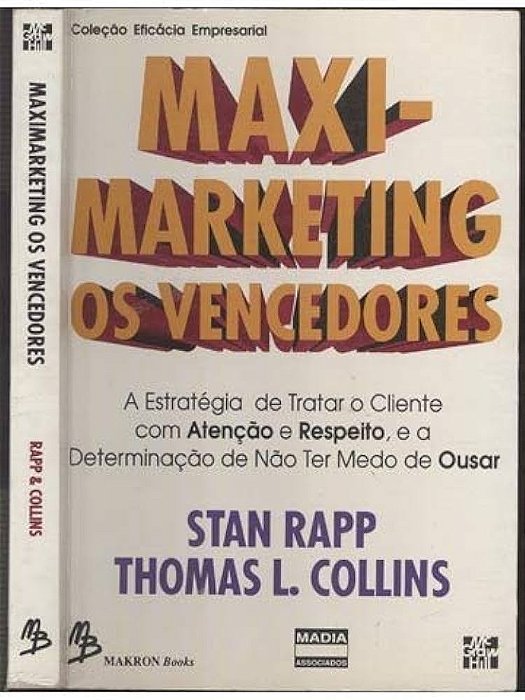 Livro Maxi - Marketing: os Vencedores Autor Rapp, Stan (1994) [usado]
