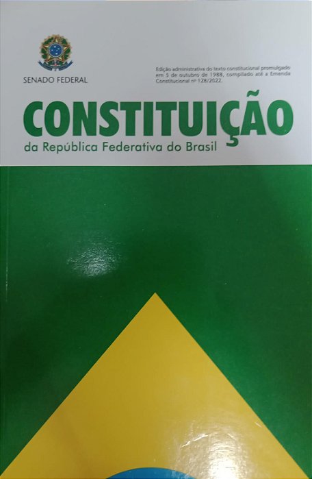 Livro Constituição da República Federativa do Brasil Autor Desconhecido (2022) [seminovo]