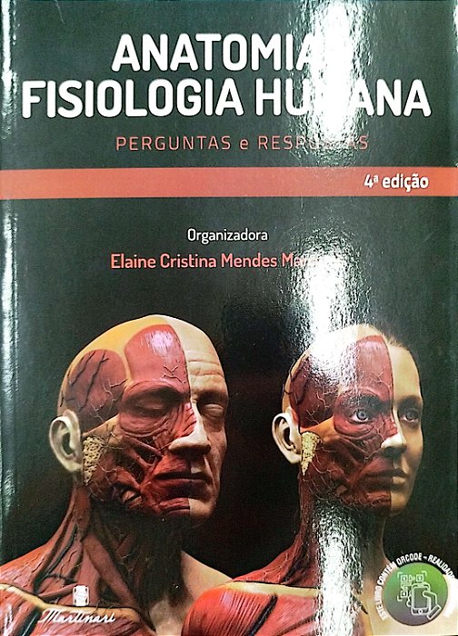 Livro Anatomia e Fiosiologia Humana: Perguntas e Respostas Autor Marques (org.), Elaine Cristina Mendes (2023) [seminovo]