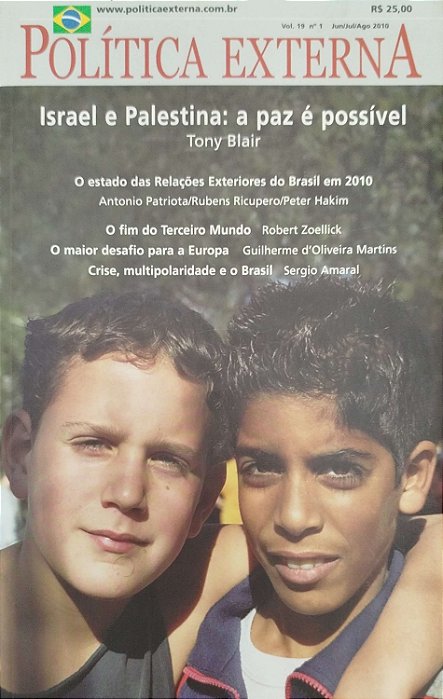 Revista Política Externa Volume 19 #1 Autor Vários (2010) [usado]