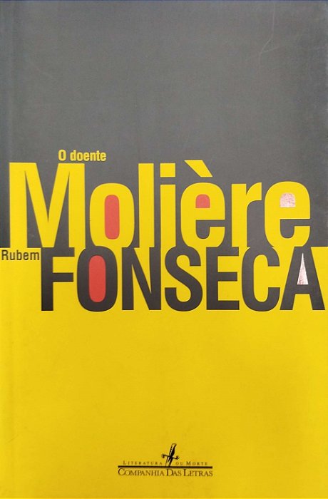 Livro o Doente Molière Autor Fonseca, Rubem (2000) [seminovo]