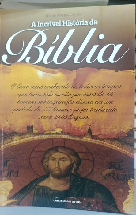 Livro Incrível História da Bíblia, a Autor Couto, Sérgio Pereira (2007) [seminovo]