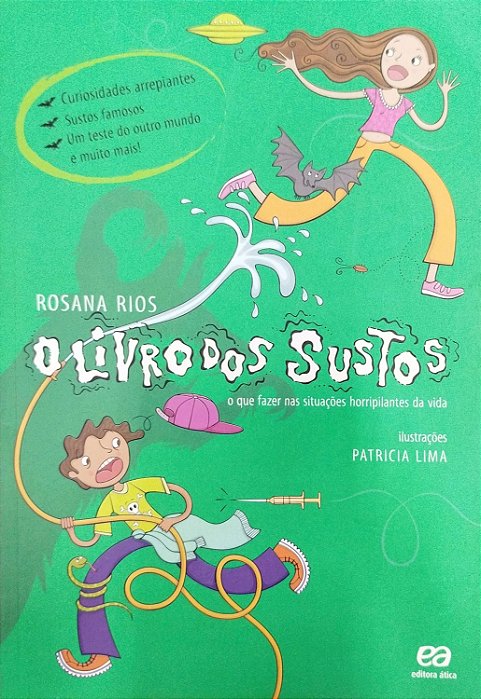 Livro o Livro dos Sustos Autor Rios, Rosana (2015) [usado]