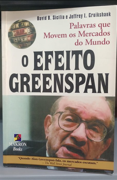 Livro Efeito Greenspan, o Autor Sicilia, David B. (2000) [usado]