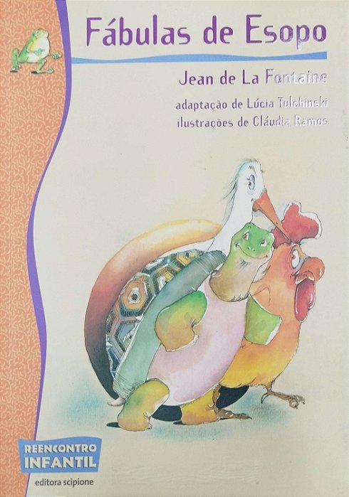 Livro Fábulas de Esopo (reencontro Infantil) Autor Fontaine, Jean de La (2022) [seminovo]
